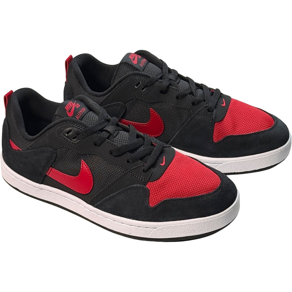 Nike SB Alleyoop Shoes - NEW Mens Size 10 University Red / Black - #47337-CL3
